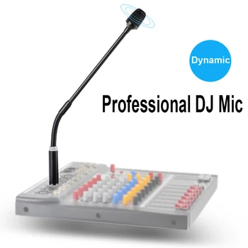 Kvalitet Professionel Dynamiske DJ Mikrofon til Mixer Dedikeret Disc Råbe Microfone KTV Bar Svanehals DJ Mic