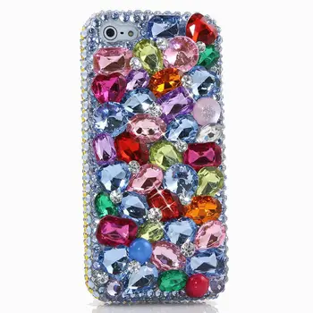 Fuld Bling Crystal Diamond Tilfælde Dække For iPhone 12 11 Pro XS Antal XR-X 8 7 Plus, Samsung Galaxy Note 20 10 9 S20 Ultra S10 Plus
