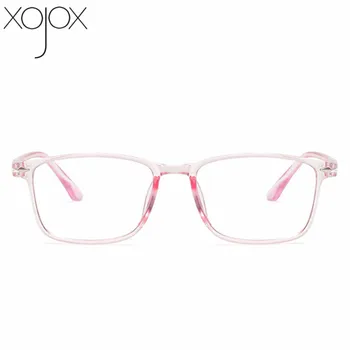 XojoX -1.0-1.5-2.5-2.5-3.0-3.5-4.0 Færdig Nærsynethed Glas TR90 Anti-blå lys Ultralet Nærsynethed Briller til Kvinder, Mænd -5.0-5.5