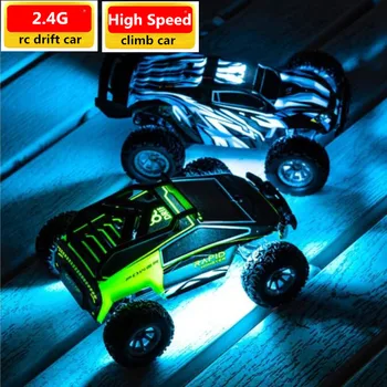 20 KM/H High Speed Mini RC Racing Bil Toy Model off load klatring rc drift Bil med flash-lys hastighed, skifter bilen kid gaver legetøj