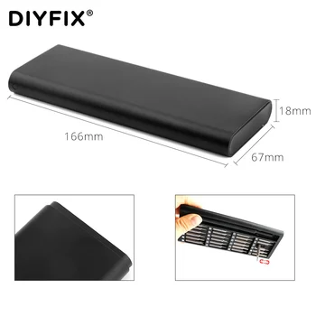 DIYFIX 25 i 1 Skruetrækker Sæt, Præcisions-Magnetisk Skruetrækker med Bits til iPhone Samsung xiaomi Telefon, Tablet, Se Reparation Værktøjer Kit