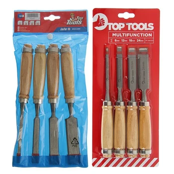 Top Værktøjer mejsler, 6-24 mm, sæt med 4 2051685 mejsel tømrer-værktøjer hånd