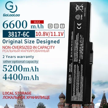 Golooloo Batteri Til TOSHIBA Satellit-L750 L650-Serien PA3816U-1BRS PA3817U PA3817U-1BAS PA3817U-1BRS PA3818U-1BRS PA3819U-1BRS