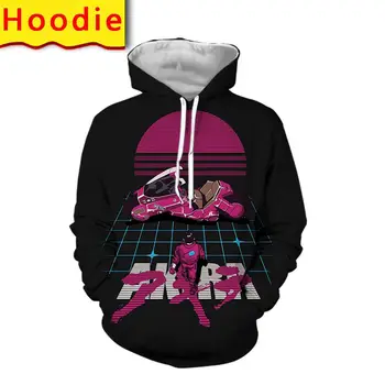 LIASOSO Hoodie Sweatshirt 3d-Print Mænd Harajuku Pullover Jakke Streetwear Bukser Hip Hop Tøj, Tæppe Animationsfilm Hættetrøje