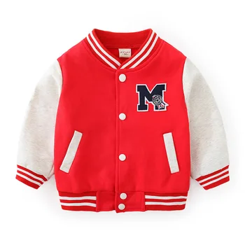 Høj kv foråret efteråret kids Cardigan Baseball-Shirt pels casual mode bomuld, dreng, pige tøj baby-Knappen Børn tøj