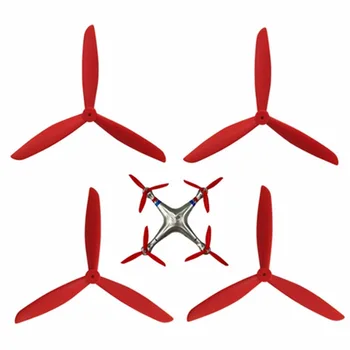 SYMA X8 X8C X8G X8W X8HC X8HW akse fly tilbehør rød propelblade opgradering