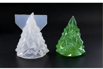 3D juletræ DIY Silikone Smykker, Redskaber til at Lave Vedhæng Harpiks Støbeform, Håndværk Værktøj