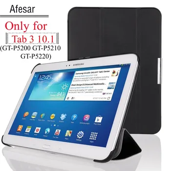 GRATIS Fragt ultrathinsmart taske til Samsung GALAXY Tab 3 10.1 tablet gt-p5200 gt-p5210 tablet stå dække sagen auto søvn