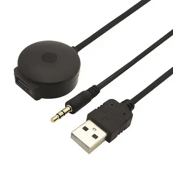 USB & 3,5 mm AUX Bluetooth-Audio-Aux-og USB-Female Adapter Kabel Til Bil, BMW & Mini Cooper