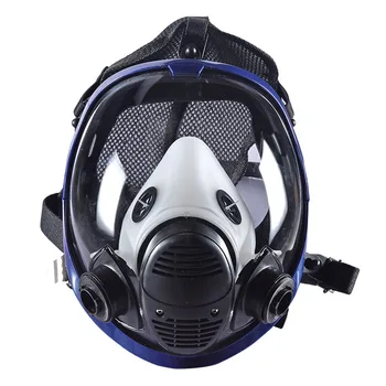 Åndedrætsværn Gasmaske Med Filter Beholder Almindeligt Anvendt Til Økologisk Gas Maling Spary Kemiske Luften Partikler, Støv Beskyttelse Gas Mask
