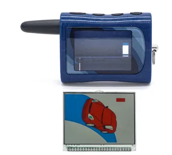 MA tilfælde nøglering + LCD-skærm til scher-khan magicar Et Lcd-fjernbetjening scher-khan MA auto alarm system