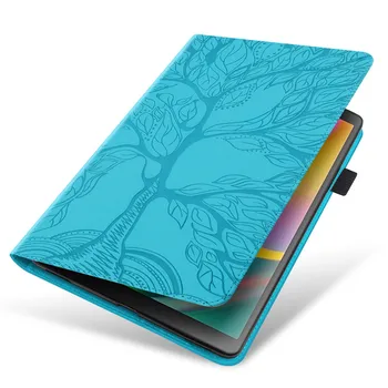 3D Træ Præget Tablet Tilfældet For Funda Samsung Galaxy Tab S6 Lite 10.4