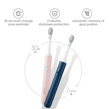 Xiaomi PINJING EX3 Sonic Elektrisk Tandbørste Smart tandbørste Ultralyd Automatisk Trådløs Hurtigt Genopladeligt Voksen Vandtæt