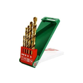 Sæt drill bits til metal No. 1 HAMMER, Flex, 202-901 DR, 4-10 mm, 5 stk. Bor Værktøjer
