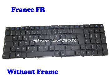 FR Tastatur Til CLEVO WA50SFQ MP-13M16F0-430 6-80-WA500-060-1 MP-13M16F0-4307 6-80-W95A0-060-1 MP-13M1600-4307 Frankrig