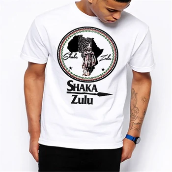 Afrika T-Shirt Sort Historie Afrikanske Wakanda Zulu Panther Kemet Melanin X Tee Top Julegaver T-Shirt