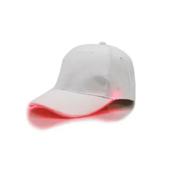 Stilfulde LED-Lys Op Baseball Caps Glødende Justerbar Hatte til Fest Hip-hop Kører