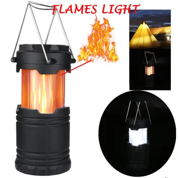 Udendørs Lys Mini LED Portable Light Lanterner miljøvenlige, energibesparende Lys, der Flammer Lampe Camping Hiking-Udstyr