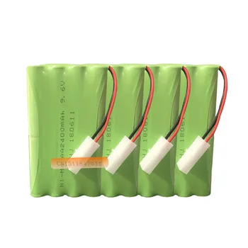 9.6 V 2400mAh Fjernbetjening legetøj elektrisk belysning sikkerhed faciliteter AA-batteri Ni-MH batteri gruppe