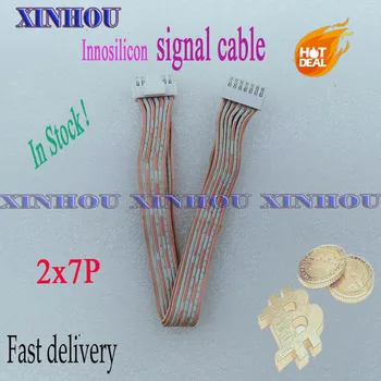 Innosilicon minedrift signal kabel 2x7 pins kommunikation data kabel 2.0 for Asic Bitcoin ETH miner T1 T2 T2T L2 A10 Pro