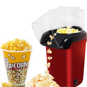 1200W 110V Mini Husstand Sund Varm Luft, Olie-Fri Popcorn Maker Machine Majs Popper Til Hjemmet Køkken