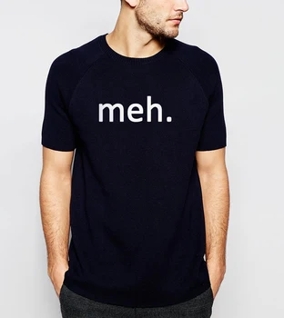 Hot salg 2019 sommeren MEH Internet-Nørd Nørd sjove mænd t-shirt casual hipster bomuld af høj kvalitet streetwear shirt S-3XL
