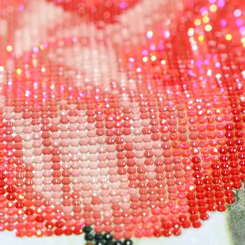 5D Blomst Fugl Delvis Runde Bor Diamant Maleri pudebetræk Udskiftning Pude Tilfælde DIY Kunst Mosaik Cross Stitch Gave Decor