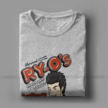 Mænd Ryo-Os Korn, T-Shirts Shenmue Dreamcast-Spil Tøj Nyhed Kort Ærme Rund Krave Tees Plus Size T-Shirts