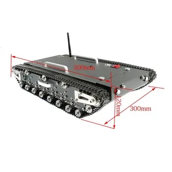 2020 30 kg Belastning Robot Tank WT-500'ERNE Smart RC Robot Spores RC Tank Robot Bil Base Chassis