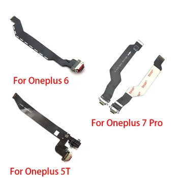 10stk/Masse,Dock-Stik, Micro USB Oplader Opladning Port Flex-Kabel For Oneplus 1 2 3 5 5T 6 7 7T Pro