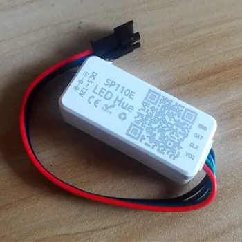 SP110E Bluetooth-Pixel lys Controller med smart phone-APP Til WS2812B SK6812 LPD8806 DMX512 1903 RGB/RGBW DM5-12V