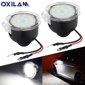 2stk Super lyse LED Under sidespejl Pyt Lys for Ford Mondeo Ford Fusion F-150 Explorer Mustang s-max Explorer taurus Kant