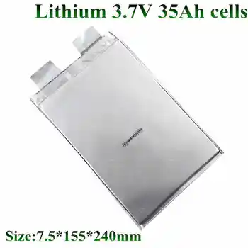 1stk høj kapacitet 3,7 v 35Ah lithium celle 30ah lipo-polymer-32Ah for diy-pack el-cykel el-værktøj deep cycle 12v 36v litio
