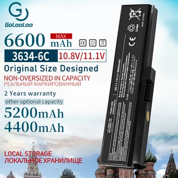 6 Cell Batteri Til Toshiba Satellite A655 A660 A665 A665D C645D C650 L515 L510 L600 For Equium U400 NB510 for Portege M800 M900