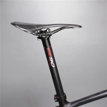 EC90 Road cykel full carbon sadelpind Mountain bike sæde indlæg 27.2/30.8/31.6 mm 3k matt cykling dele