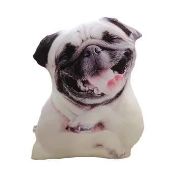 Sjove 3D-Dog Print Smide Pude Kreative Pude Søde Bløde Dukke i Gave, boligindretning Dog Udskrivning pude Dropshipping #20