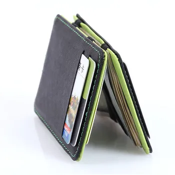 CUIKCA koreanske Version Magic Wallet-Penge-Klip Kvinder Mænd Pung Tegnebog Ultratynde Carteira Slim Læder Tegnebog-ID Kreditkort Sag