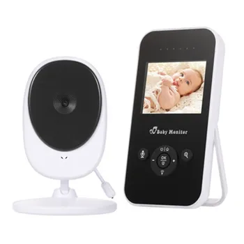 2,4 Tommer Trådløs Video Farve Baby Monitor Digital Babysitter Night Vision Temperatur Overvågning Kamera Baby Walkie Talkie CMOS