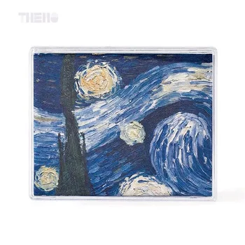 Smukke Print Van Gogh Drøm olie Malerier Kort Tegnebøger Lys, tynd og Blød Vandtæt Pung Kofanger Liggende Sjove Taske Nice