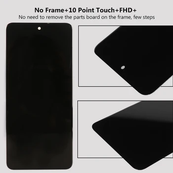 Oprindelige Display For Xiaomi Redmi Note 9 Pro LCD-Skærm Touch screen Digitizer Assembly Erstatning For Redmi Bemærk 9s Skærm