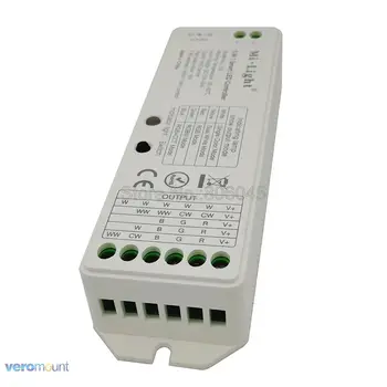 Mi.Lys LS2 2,4 G Wireless Control DC12V-24V 15A, 5-i-1 Smart LED-Controller for Enkelt Farve, FTT, RGB,RGBW,RGB+CCT LED Strip