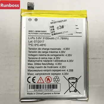 Runboss 3100mAh For Qilive MLP376584 1ICP4/65/84 Mobiltelefon Batteri