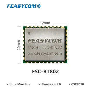 FEASYCOM Nyeste high performance CSR8670 CVC APTX Micro 5.0-modul bluetooth-for brugerdefinerede hovedtelefoner