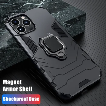 Anti Shock taske Til iPhone 11 12 Pro Xs Antal XR-X 8 7 6 6S Plus 5 5S SE 2020 Magnet Shell Case Cover For Apple iPhone 12 Pro Antal