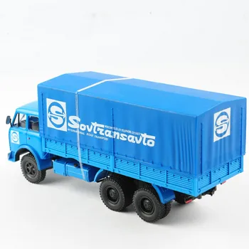 HAW ABTONPOM MA3-5146 1:43 Skala Klassiske Rusland Blue Van Container Lastbil Lastbil Trykstøbt Biler Samling Dekoration Værelset Gave Legetøj