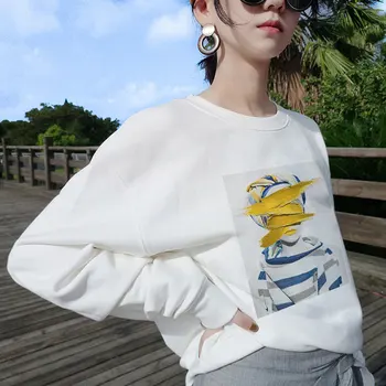Toppe Modernistiske Sexet Dame Feather Butterfly hoodie Kvinder hættetrøjer Tøj koreansk Stil Æstetiske sweatshirt sudaderas para mujer