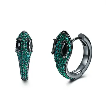 SINZRY Unikke design smykker Cubic zirconia dazlling slange form Stud øreringe CZ cute fashion øreringe til kvinder