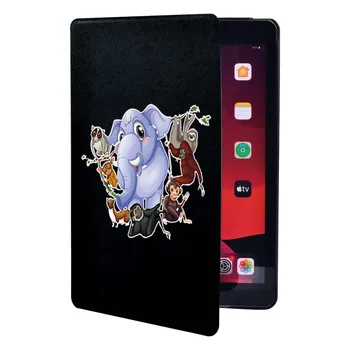 Hemming Tegnefilm Tablet etui til Apple Ipad-8 2020 8. Generation 10,2 Tommer Sammenklappelig støvtæt Beskyttende Cover