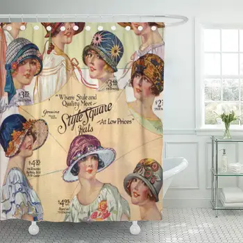 1920'ERNE Damer Hat Mode Kvinder Særlige e-Mail-Vintage Home Decor