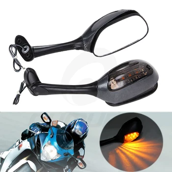 OUMURS Motorcykel sidespejle sidespejl med blinklys Lys LED-Lampe Til Suzuki GSXR 600 750 06-15 1000 02-15 K6 K7 K8